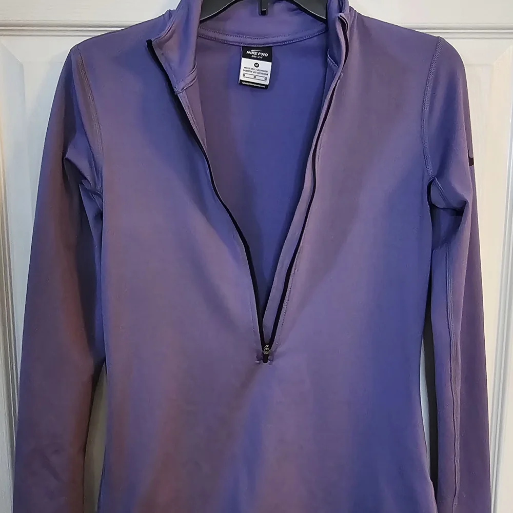 Purple Quarter-Zip Pullover - Picture 3 of 6